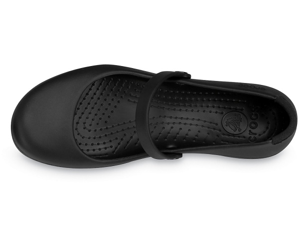 Crocs Alice Arbets Platta Svarta | 54223651