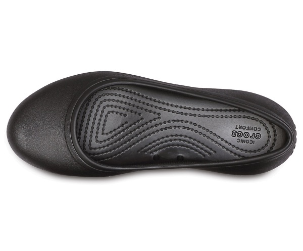 Crocs At Arbets Platta Svarta | 40712526
