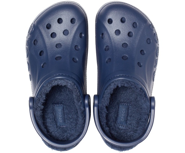 Crocs Baya Fodrade Clog Marinblå | 91784427