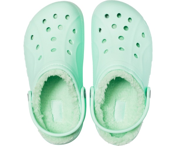 Crocs Baya Fodrade Clog Mintgröna | 86723044