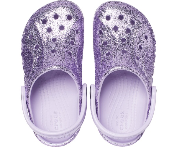 Crocs Baya Glitter Clog Lavendel | 83126387