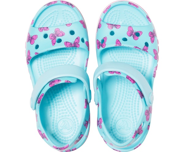 Crocs Bayaband Printed Sandal Blå | 88981437