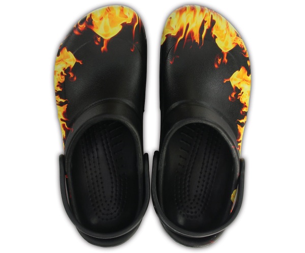 Crocs Bistro Graphic Clog Svarta | 76169401