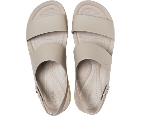 Crocs Brooklyn Låga Kilklack Grå | 75341397
