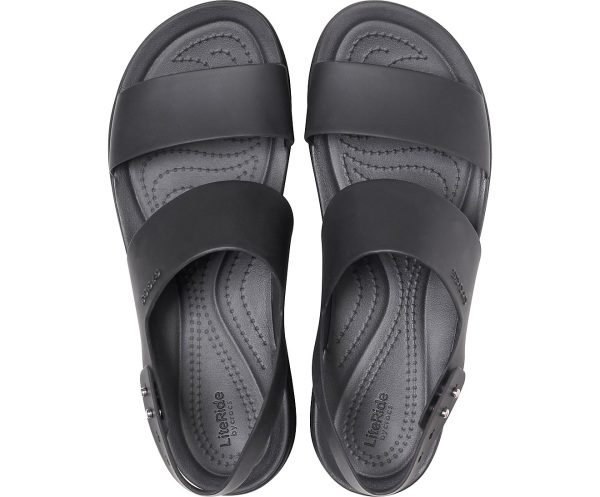 Crocs Brooklyn Låga Kilklack Svarta | 65576679