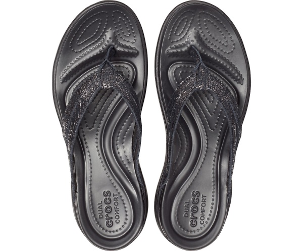 Crocs Capri Snörade Svarta | 13063916