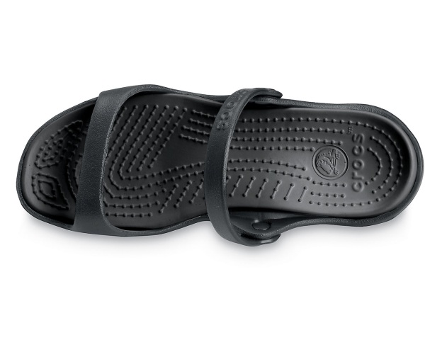 Crocs Cleo Sandal Svarta | 94696853