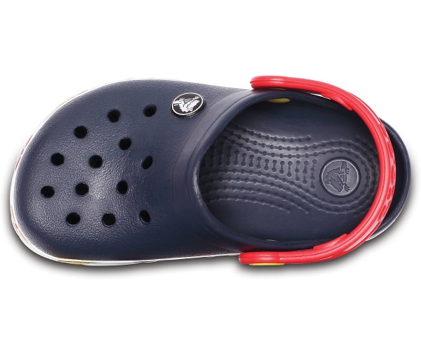 Crocs Crocband Fun Lab Mouse Lights Clog Marinblå | 81347042
