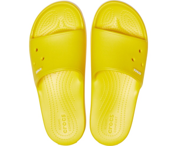 Crocs Crocband III Badtofflor Citron | 36403418