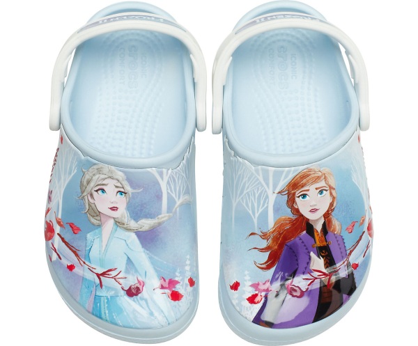 Crocs Fun Lab Frozen 2 Clog Blå | 30851323