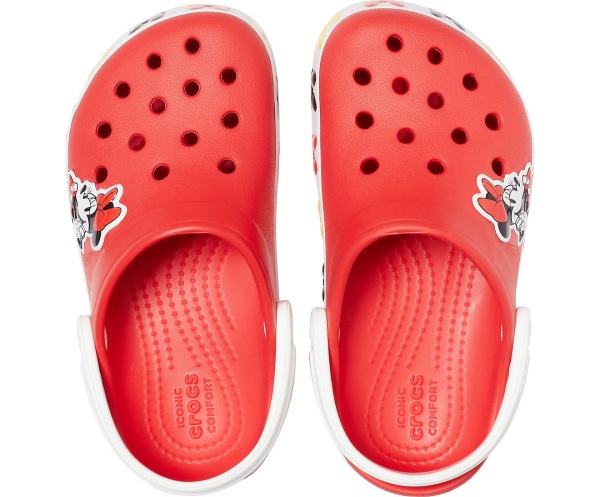 Crocs Fun Lab Minnie Mouse Band Clog Röda | 25714116