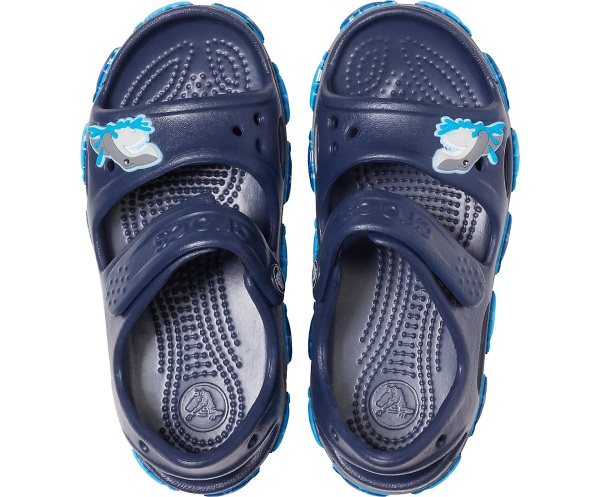 Crocs Fun Lab Shark Band Sandal Marinblå | 76100599