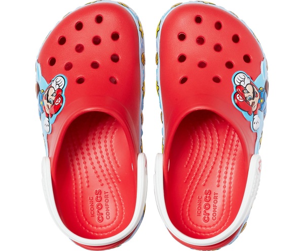 Crocs Fun Lab Super Mario Lights Clog Röda | 18217370