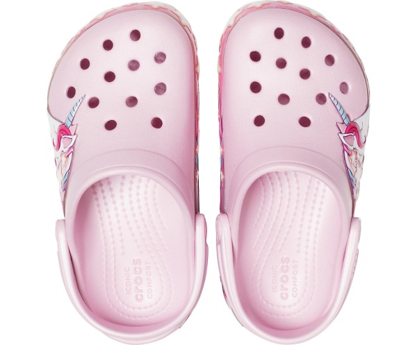 Crocs Fun Lab Unicorn Band Lights Clog Rosa | 49170200