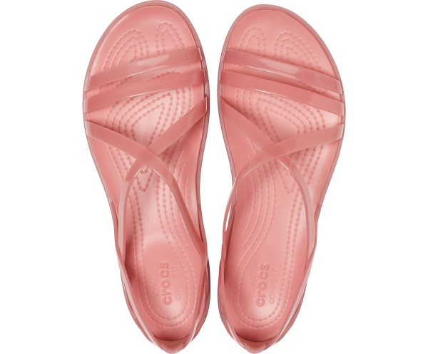 Crocs Isabella Snörade Sandal Rosa | 58112431