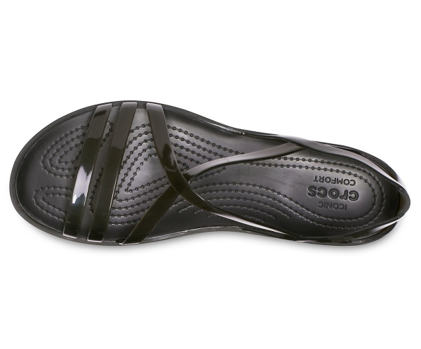 Crocs Isabella Snörade Sandal Svarta | 85809737