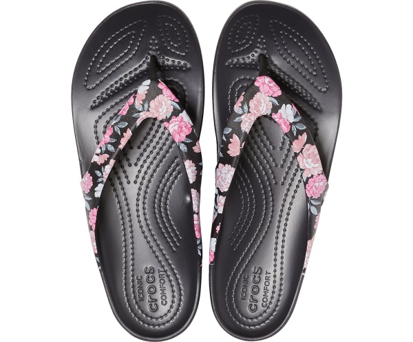Crocs Kadee II Printed Floral Svarta | 89258064