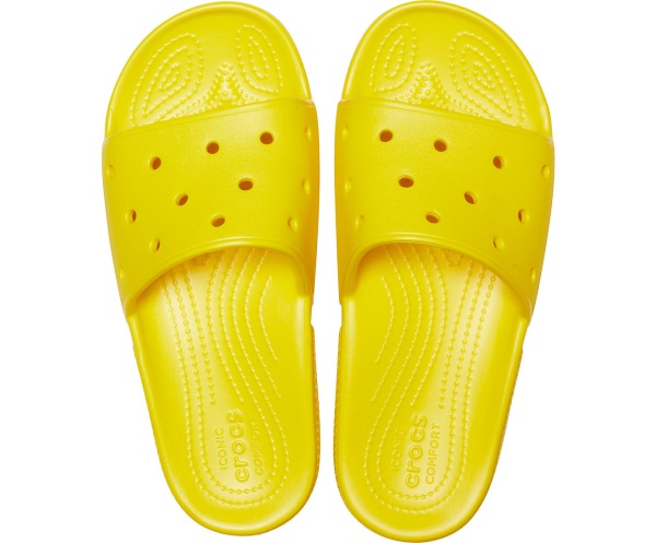 Crocs Klassiska Badtofflor Citron | 81156871