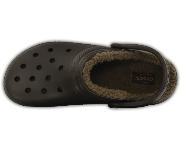 Crocs Klassiska Fodrade Clog Bruna | 62166574