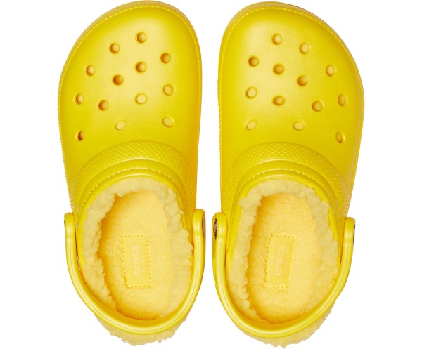 Crocs Klassiska Fodrade Clog Citron | 32992504