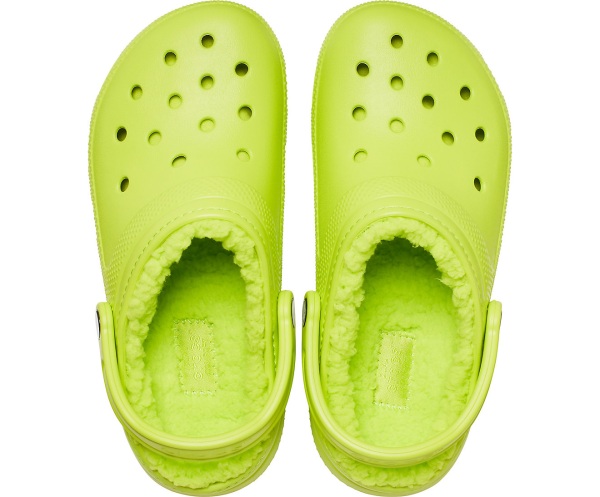 Crocs Klassiska Fodrade Clog LjusGröna | 19763948