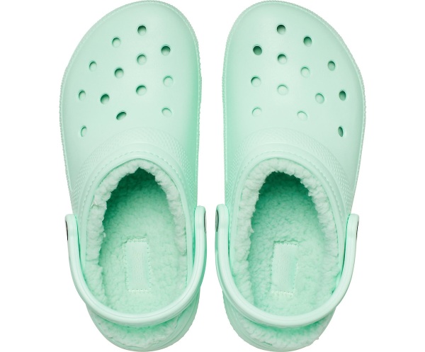 Crocs Klassiska Fodrade Clog Mintgröna | 59611993