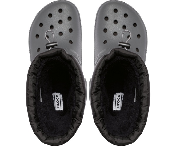 Crocs Klassiska Fodrade Neo Puff Boot Grå | 65163987