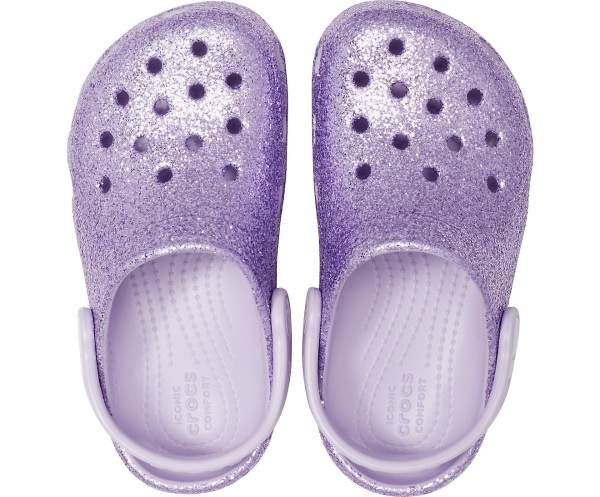 Crocs Klassiska Glitter Clog Lavendel | 22970197