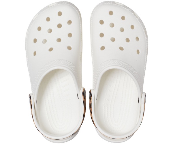 Crocs Klassiska Pop Rem Clog Vita | 33799576