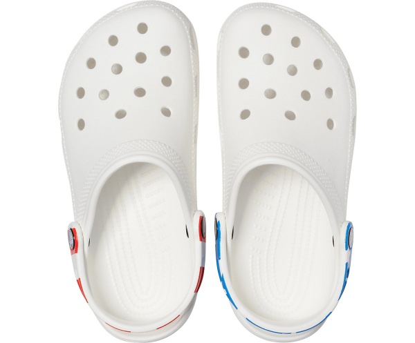 Crocs Klassiska Pop Rem Clog Vita | 91306030