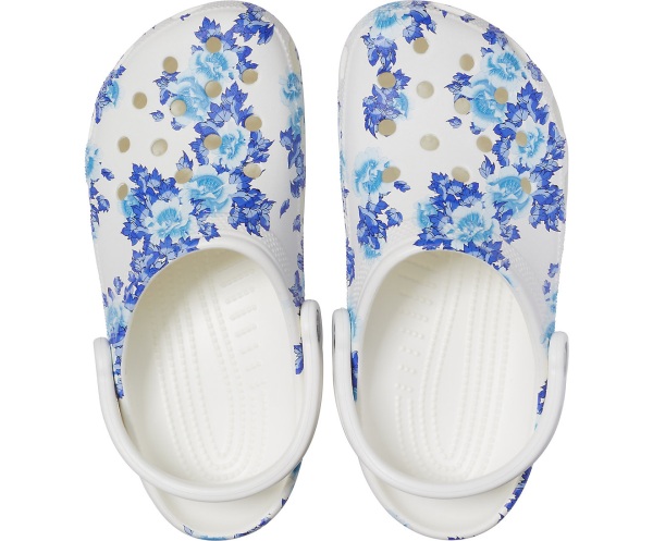 Crocs Klassiska Printed Floral Clog Vita | 83261282