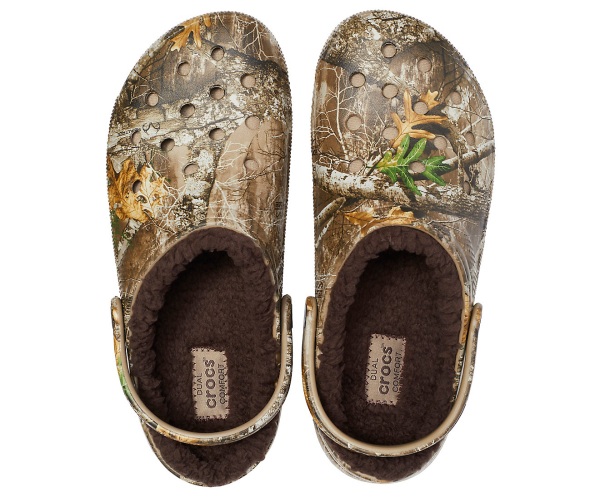 Crocs Klassiska Realtree Edge Fodrade Clog Choklad | 94518747