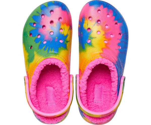 Crocs Klassiska Tie-Dye Fodrade Clog Rosa | 90511813