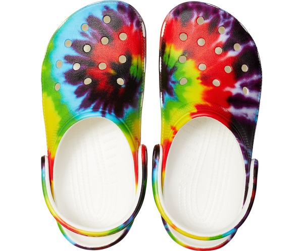 Crocs Klassiska Tie-Dye Graphic Clog Marinblå | 85298373