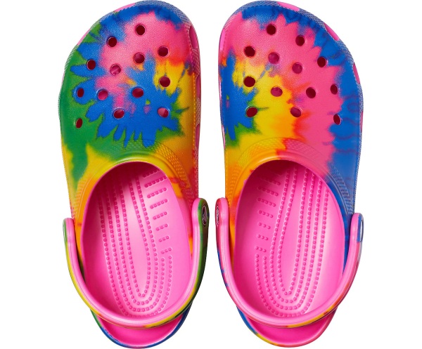 Crocs Klassiska Tie-Dye Graphic Clog Rosa | 68354700
