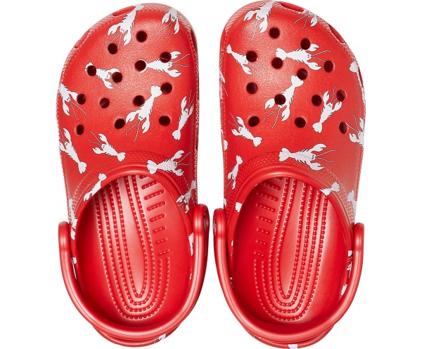 Crocs Klassiska Vacay Vibes Clog MörkRöda | 75028498