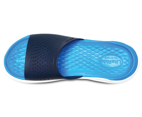 Crocs LiteRide Badtofflor Marinblå | 62327994