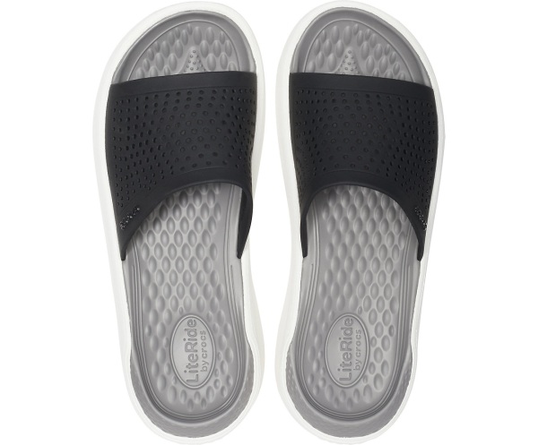 Crocs LiteRide Badtofflor Svarta | 11892555