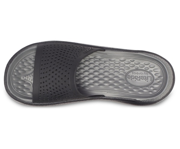 Crocs LiteRide Badtofflor Svarta | 16075704