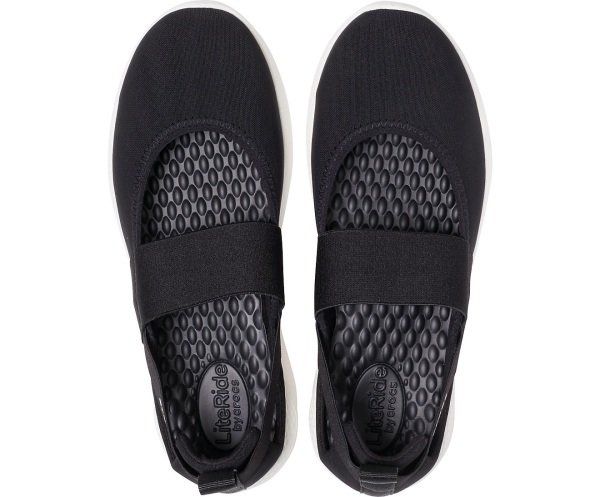 Crocs LiteRide Mary Jane Svarta | 63997906