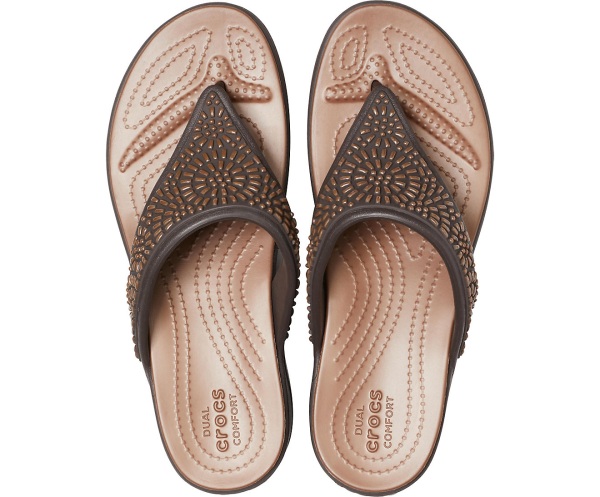 Crocs Monterey Diamante Kilklack Bruna | 71053296
