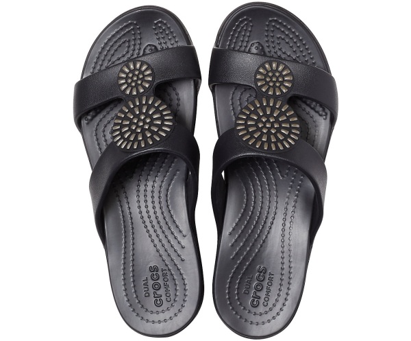 Crocs Monterey Diamante Slip-On Kilklack Svarta | 43250517
