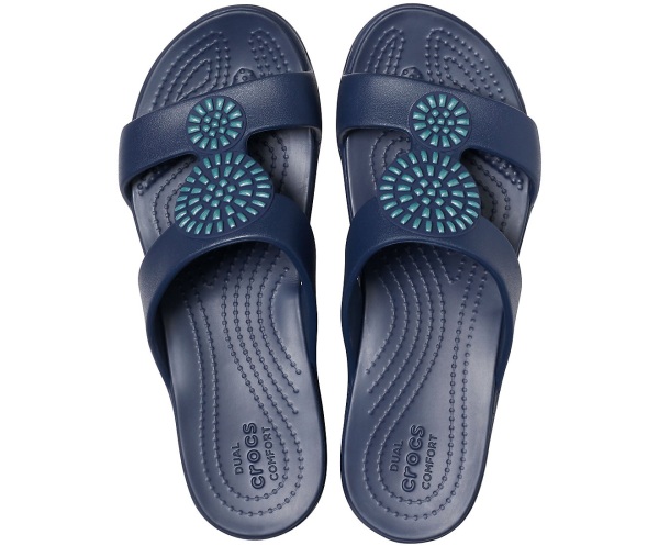 Crocs Monterey Diamante Slip-On Kilklack Marinblå | 88400730