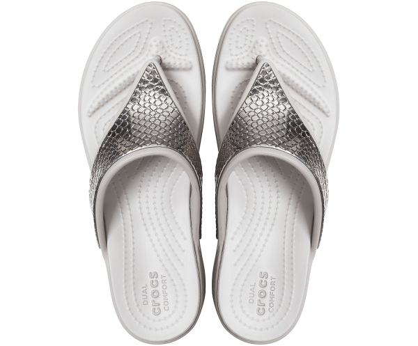 Crocs Monterey Metallic Kilklack Silver | 31553510