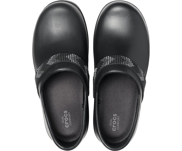 Crocs Neria Pro II Embellished Clog Svarta | 42022329