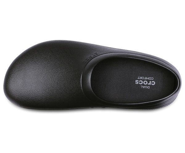 Crocs On-The-Clock Arbets Slip-On Svarta | 92281398