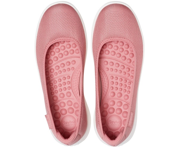 Crocs Reviva Platta Rosa | 66478248