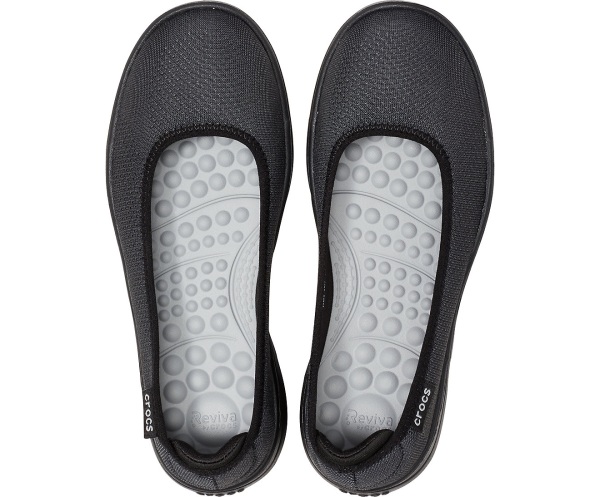 Crocs Reviva Platta Svarta | 36194564