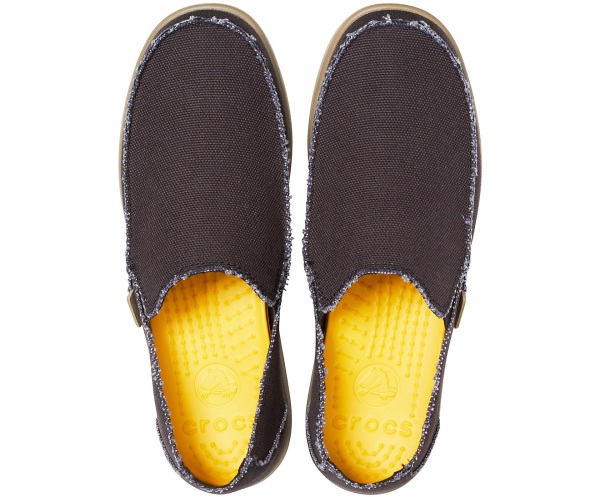 Crocs Santa Cruz Breda Slip-On Svarta | 28974349