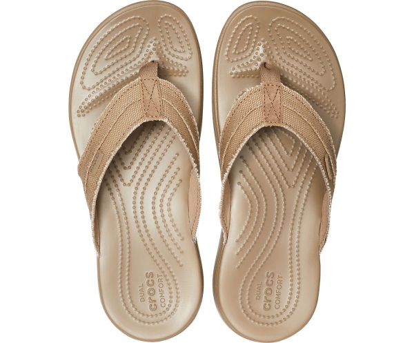 Crocs Santa Cruz Canvas Khaki | 96270538